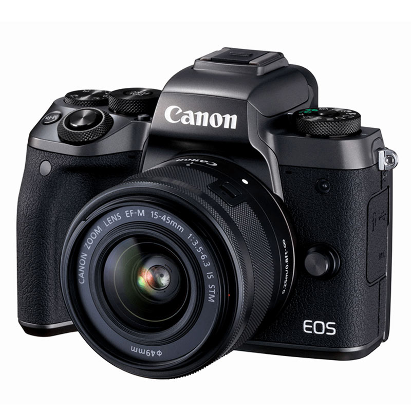 دوربین دیجیتال بدون آینه Canon EOS M5 + لنز 15-45 میلی متر F/3.5 EFM-M IS STM