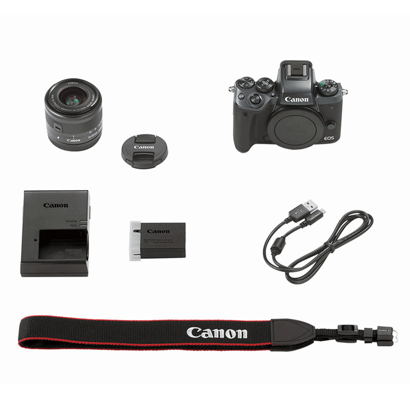 دوربین دیجیتال بدون آینه Canon EOS M5 + لنز 15-45 میلی متر F/3.5 EFM-M IS STM