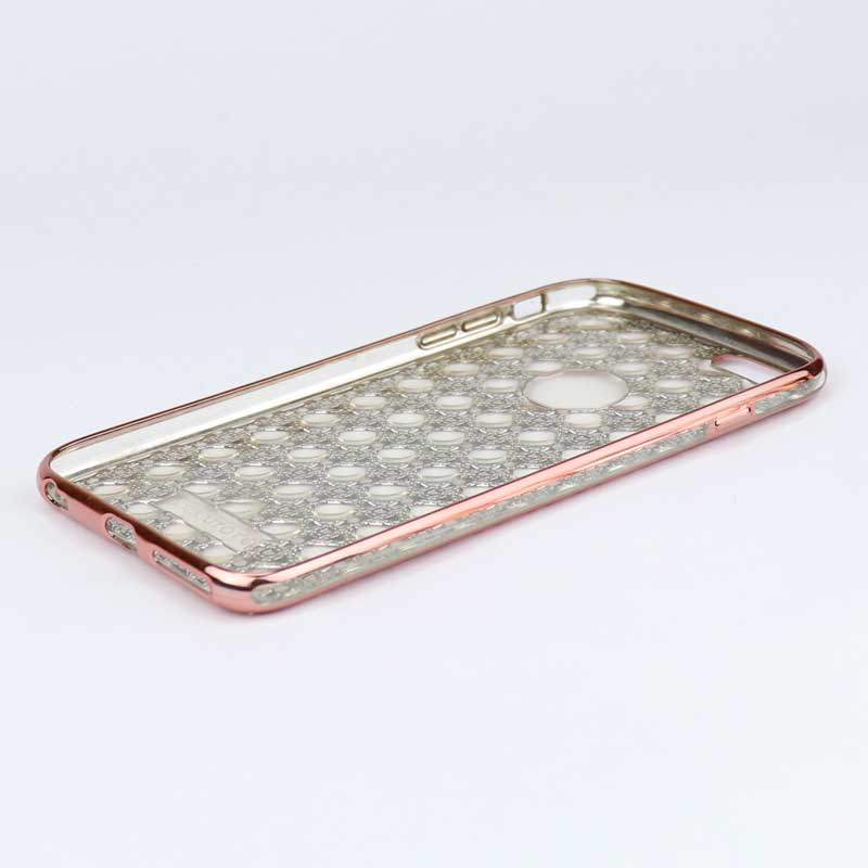 قاب ژله ای 3D TOTU آیفون iPhone 6 Plus رزگلد