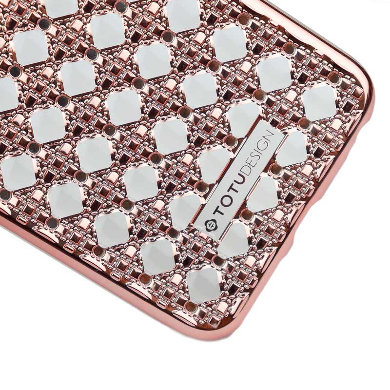 قاب ژله ای 3D TOTU آیفون iPhone 6 Plus رزگلد