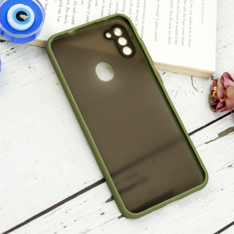 قاب PC مات محافظ لنز دار Samsung A11