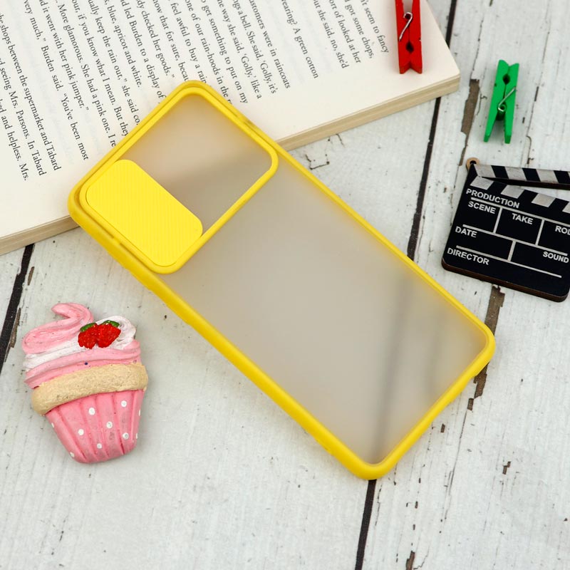 قاب PC مات محافظ لنز دار کشویی Samsung A31