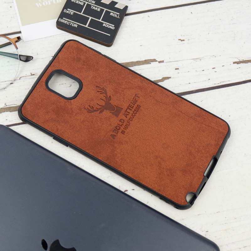 قاب چرمی طرح گوزن Samsung Note 3