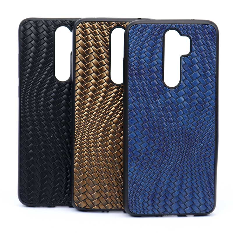 قاب چرمی حصیری 3D شیائومی Redmi Note 8 Pro