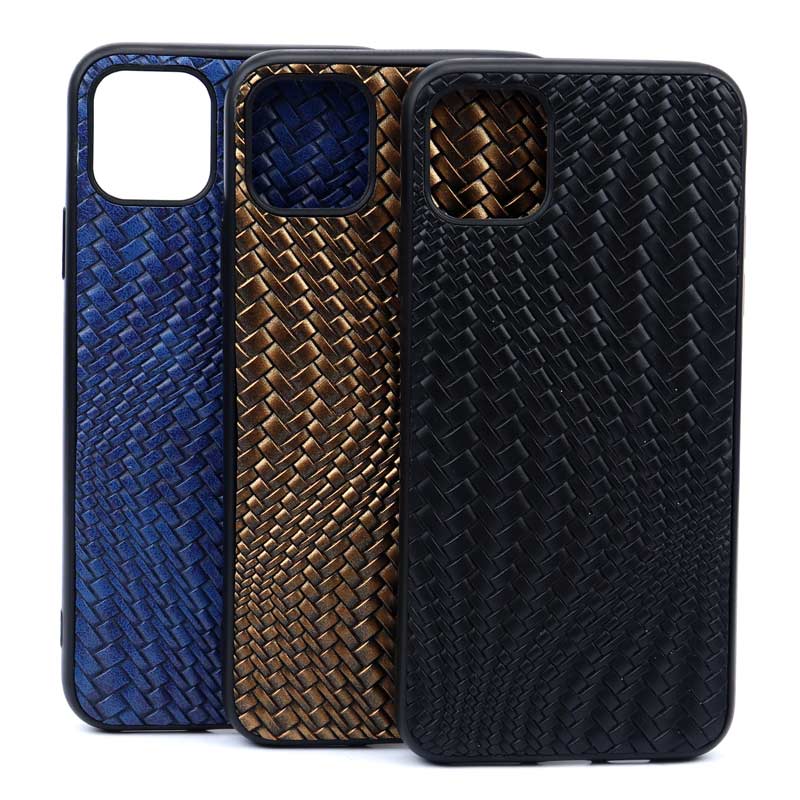 قاب چرمی حصیری 3D آیفون iPhone 11 Pro Max