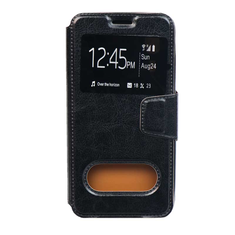 کیف کلاسوری چرمی Samsung A2 Core مشکی