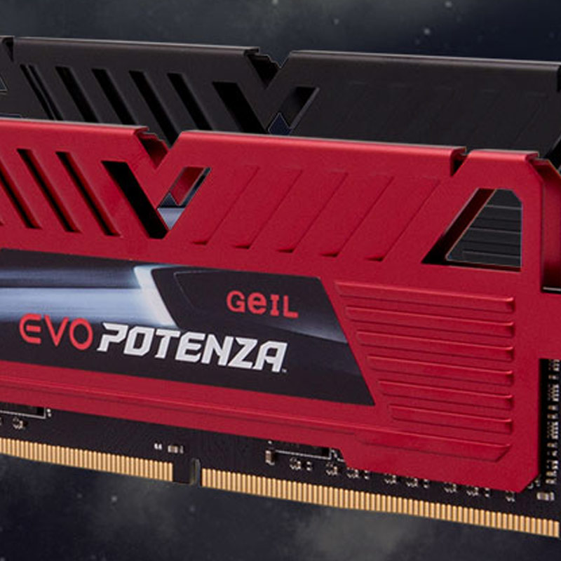 رم کامپیوتر Geil Evo Potenza DDR4 16GB 3000MHz CL16 Dual