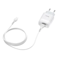 شارژر دیواری Hoco C73A + کابل میکرو یو اس بی (گارانتی 12 ماهه)