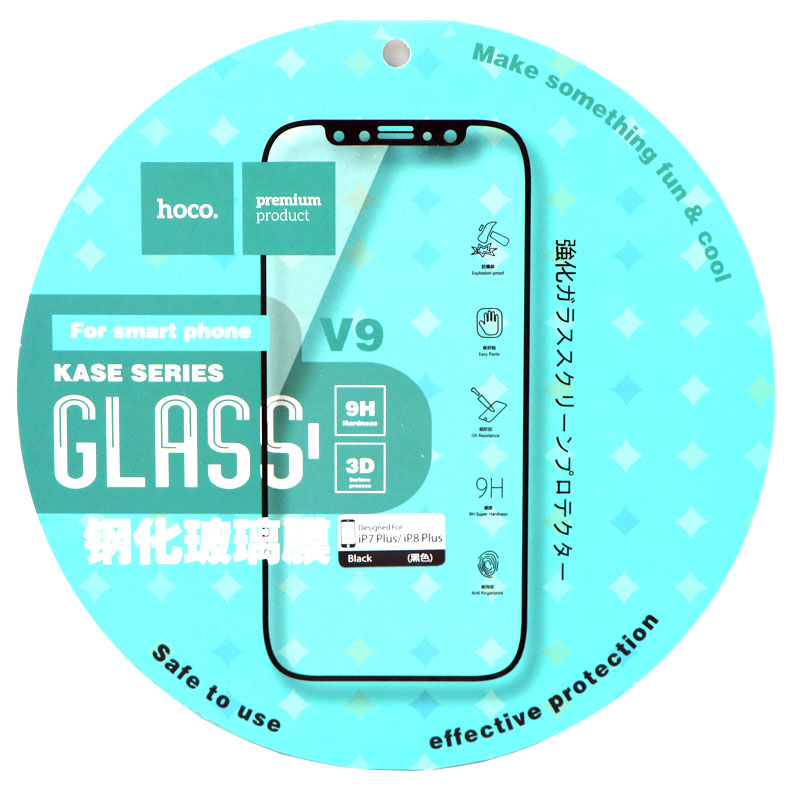 گلس تمام چسب هوکو HOCO V9 iPhone 7/8 Plus