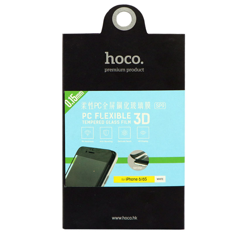 گلس تمام چسب هوکو Hoco SP9 iPhone 6/6s