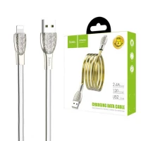 کابل آیفونی Hoco U52 Bright 2.4A 1.2m (گارانتی 12 ماهه)