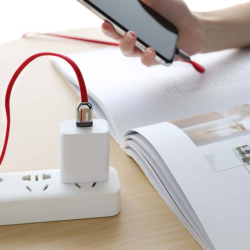 کابل آیفونی Hoco U74 Grand 1.2m (گارانتی 12 ماهه)