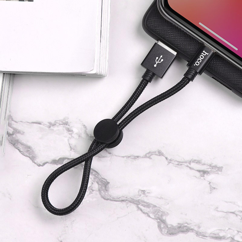 کابل آیفونی Hoco X35 Premium 25cm (گارانتی 6 ماهه)