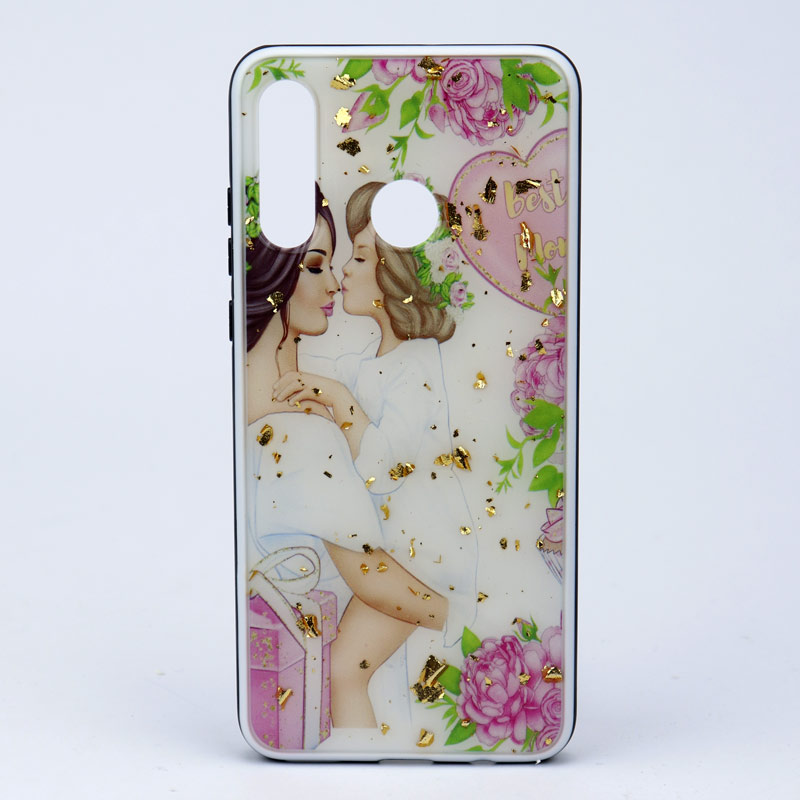 قاب ماربل فانتزی طلایی Huawei P30 Lite کد9