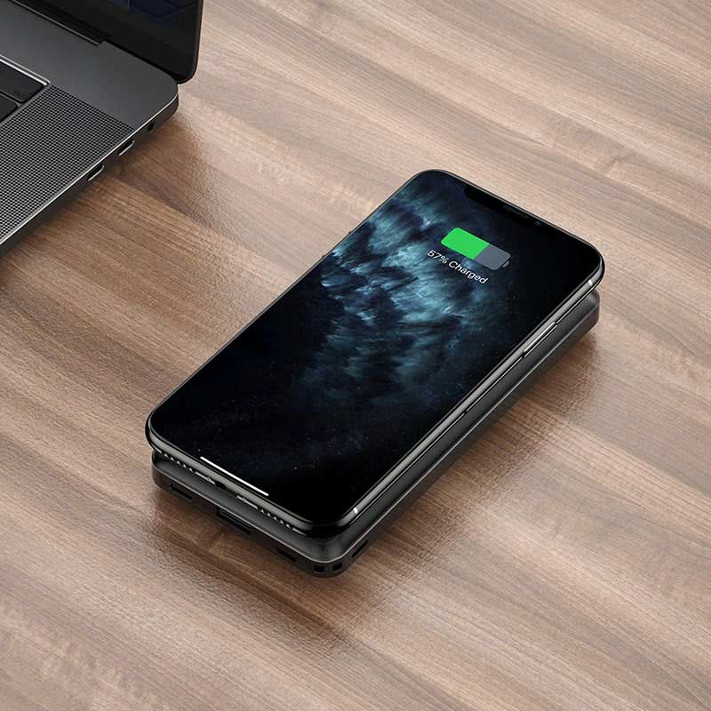 پاور بانک بی سیم 10000 هوکو Hoco J50 Surf