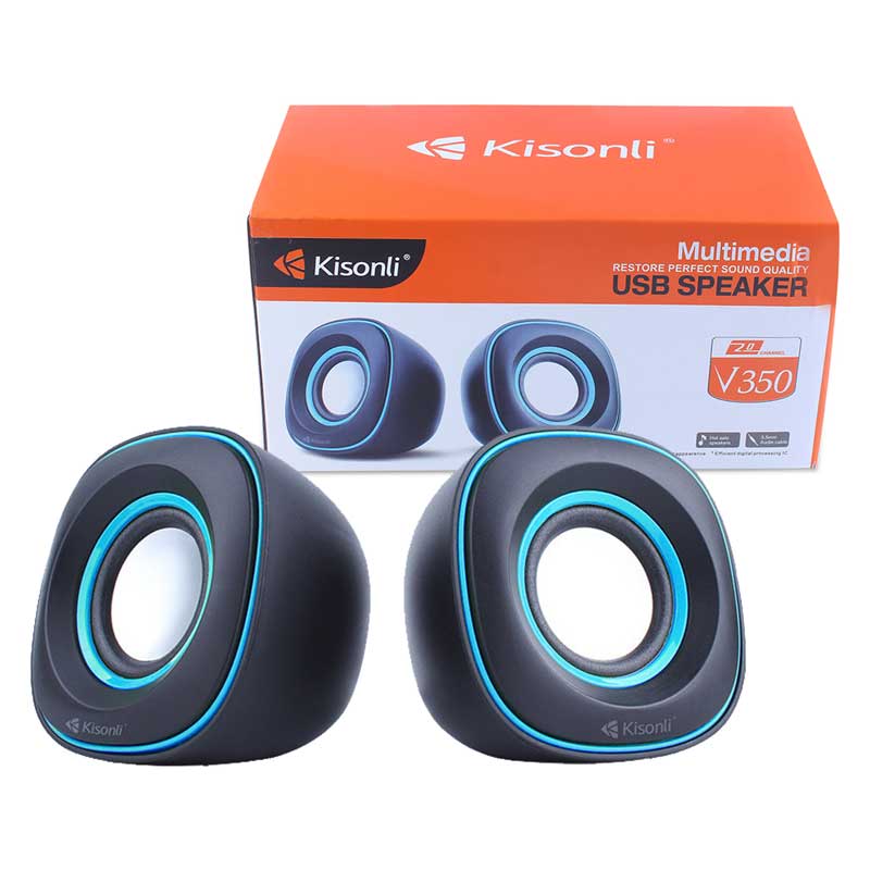اسپیکر دو تکه لپ تاپی Kisonli V350