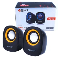 اسپیکر دو تکه لپ تاپی Kisonli V360