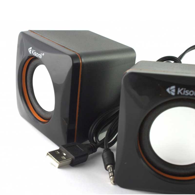اسپیکر دو تکه لپ تاپی Kisonli V400