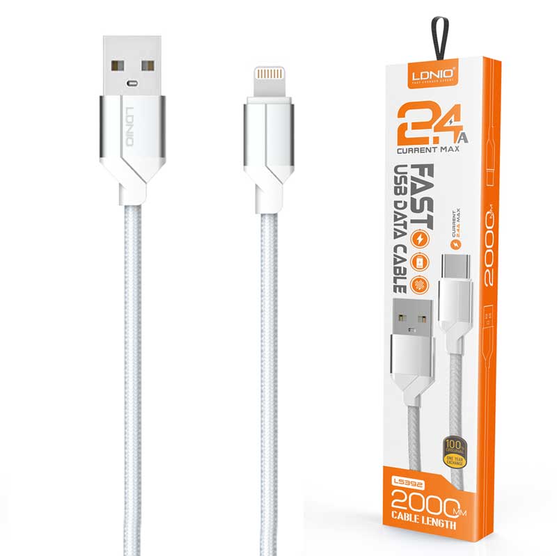 کابل کنفی آیفونی LDNIO LS392 2m