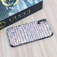 قاب چرمی پوست ماری هفت رنگ iPhone XS Max