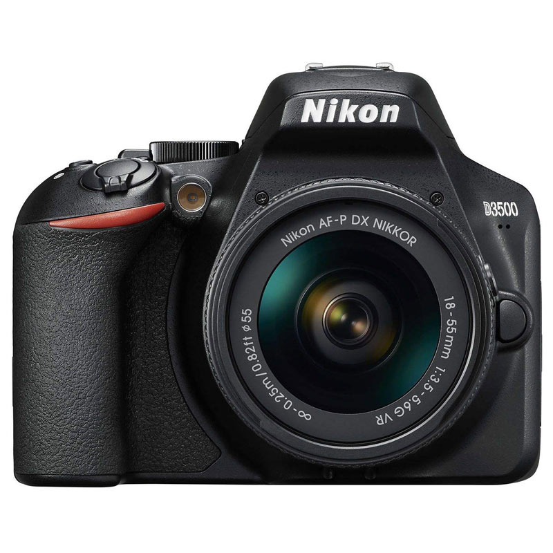 دوربین دیجیتال Nikon DSLR D3500 + لنز ۱۸-۵۵ میلی متر F/3.5 VR AF-P DX