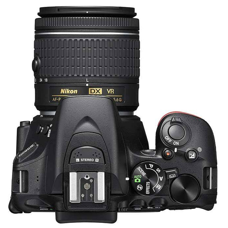 دوربین دیجیتال Nikon DSLR D5600 + لنز 18-55 میلی متر F/3.5 VR AF-P DX