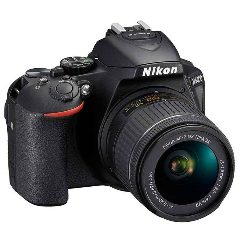 دوربین دیجیتال Nikon DSLR D5600 + لنز 18-55 میلی متر F/3.5 VR AF-P DX