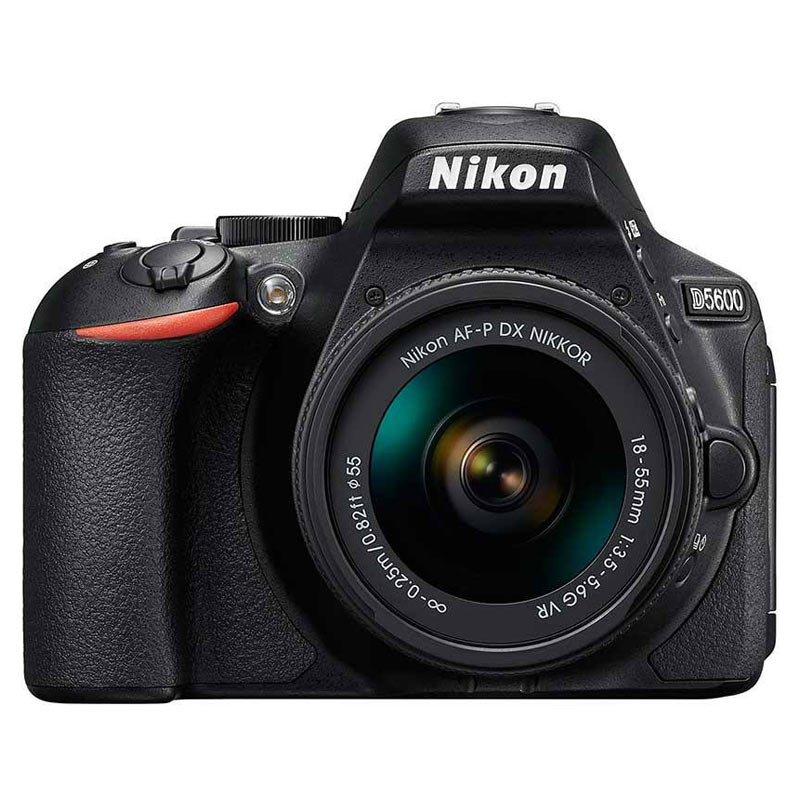 دوربین دیجیتال Nikon DSLR D5600 + لنز 18-55 میلی متر F/3.5 VR AF-P DX