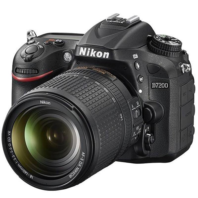 دوربین دیجیتال Nikon DSLR D7200 + لنز ۱۸-۱۴۰ میلی متر F/3.5 VR AF-S DX