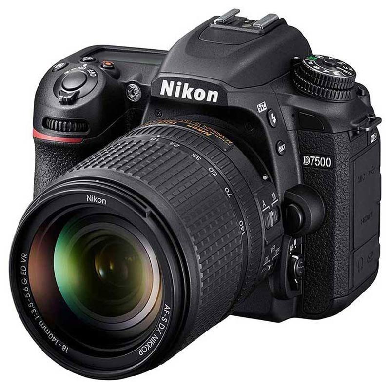 دوربین دیجیتال Nikon DSLR D7500 + لنز 18-140 میلی متر VR AF-S DX