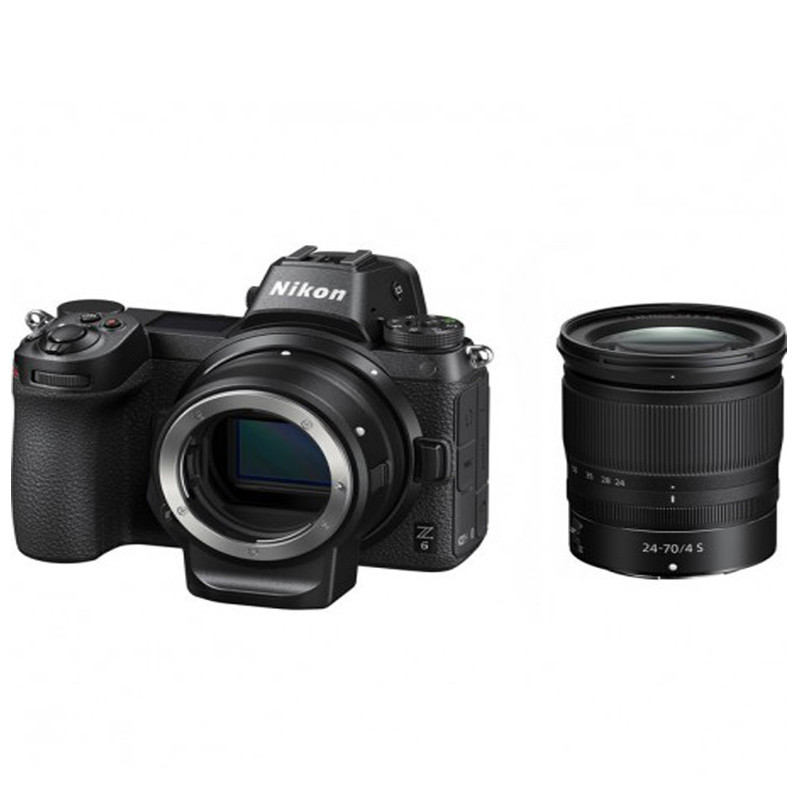 دوربین دیجیتال بدون آینه Nikon DSLR Z6 + لنز 24-70 میلی متر F/4 S
