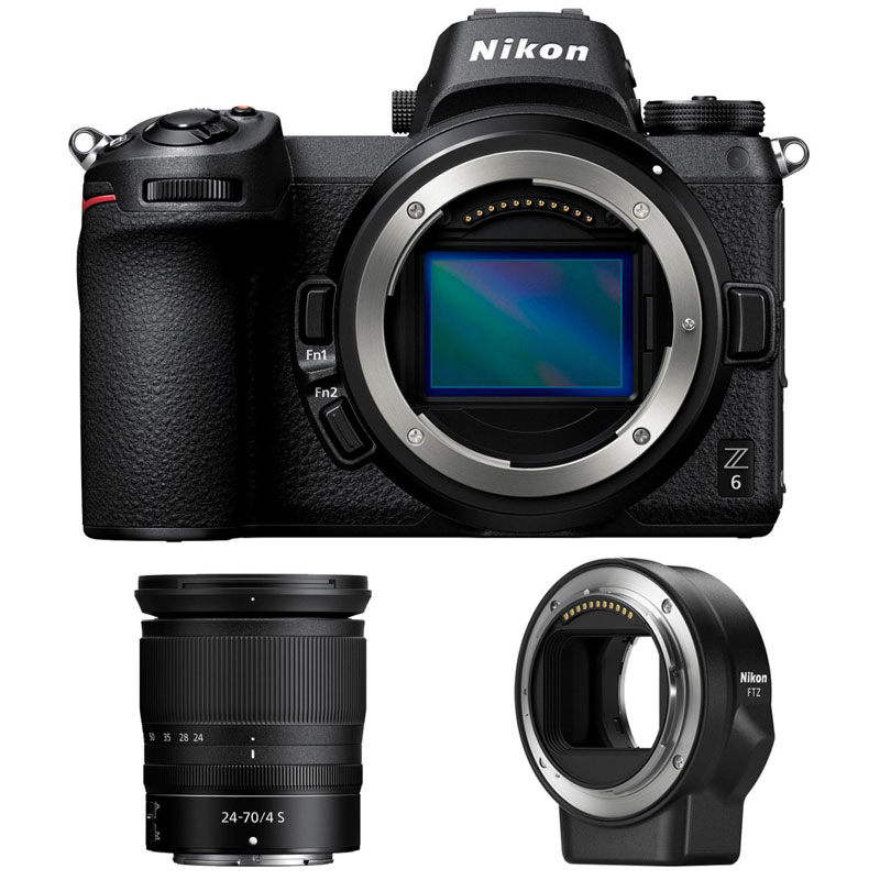 دوربین دیجیتال بدون آینه Nikon DSLR Z6 + لنز 24-70 میلی متر F/4 S