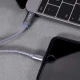 کابل کنفی Rock C6 Type-C to Lightning 1m