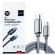 کابل کنفی Rock C6 Type-C to Lightning 1m