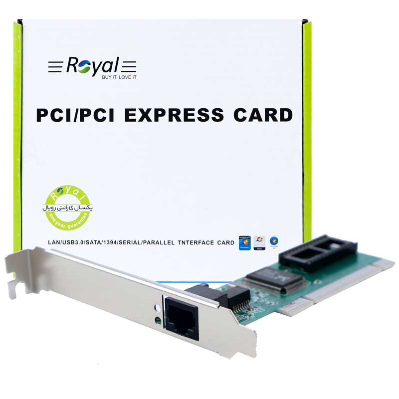 کارت شبکه اینترنال Royal RP-002 PCI-E