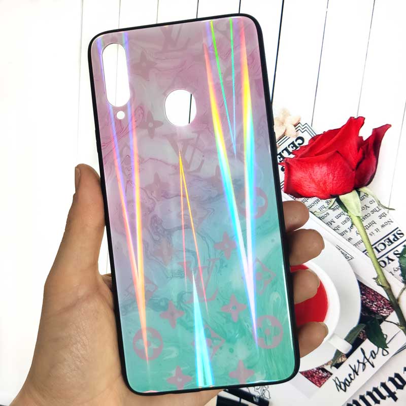 قاب لیزری پشت گلسی LV سامسونگ A20s