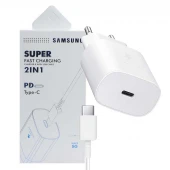 شارژر دیواری فست شارژ Samsung Note 10 Type-C + کابل تبدیل تایپ سی