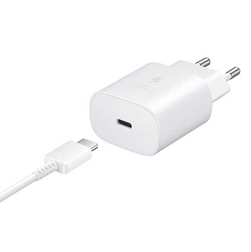 شارژر دیواری فست شارژ Samsung Note 10 Type-C + کابل تبدیل تایپ سی