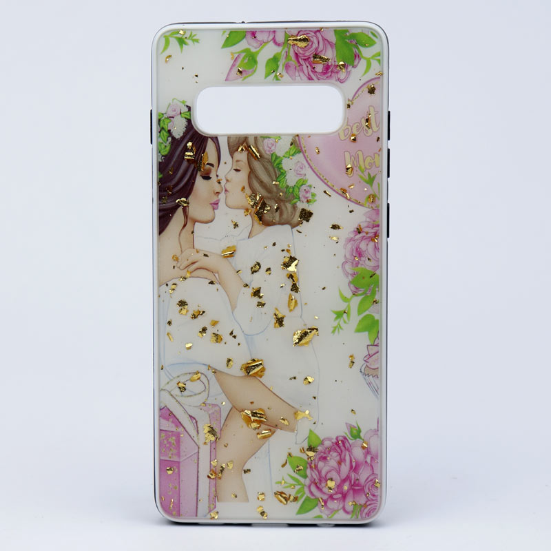 قاب ماربل فانتزی طلایی Samsung S10 کد9