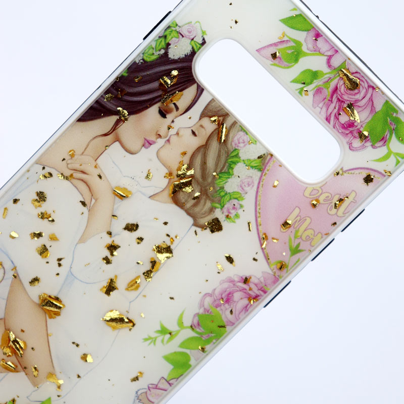 قاب ماربل فانتزی طلایی Samsung S10 کد9