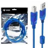 کابل پرینتر شارک Shark طول 1.5 متر شیلددار