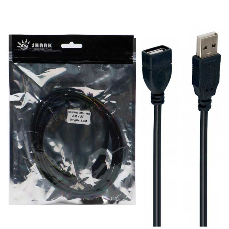 کابل افزایش طول Shark USB 1.5m
