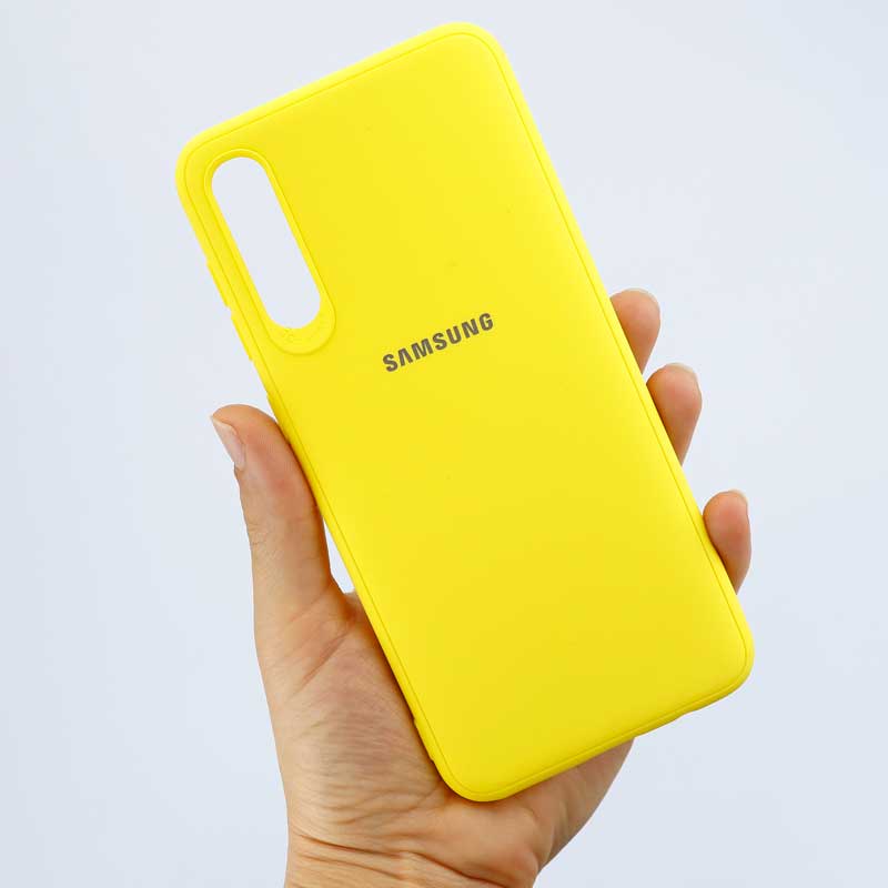 قاب ژله ای سیلیکونی Samsung A30s/A50/A50s زرد