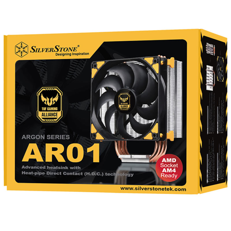 فن خنک کننده CPU سیلوراستون SilverStone Argon 120mm SST-AR01 v3.0