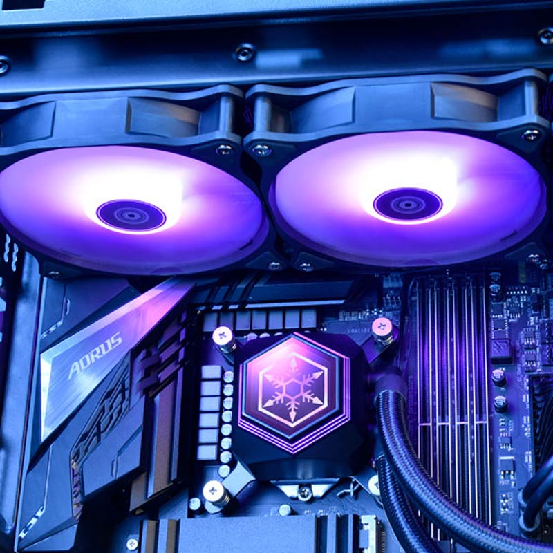 فن خنک کننده CPU سیلوراستون SilverStone PF240-ARGB 240mm All In One