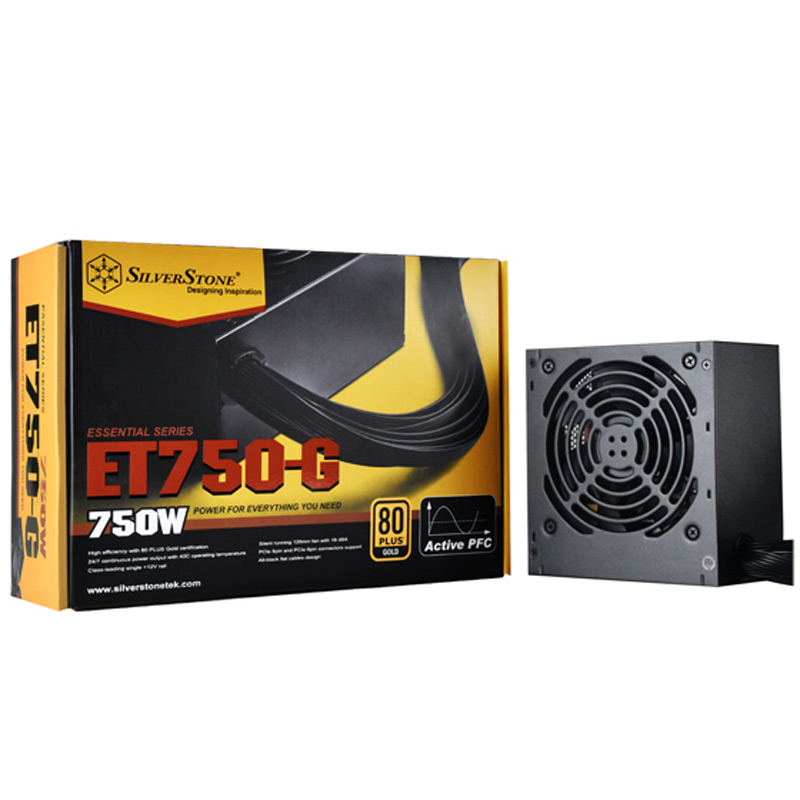 پاور 750 وات سیلوراستون SilverStone Essential SST-ET750-G Gold