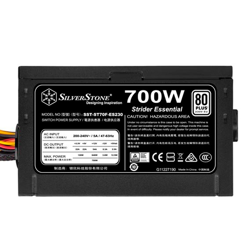 پاور سیلوراستون SilverStone Strider Essential SST-ST70F-ES230 700W