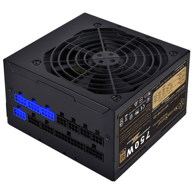 پاور ماژولار 750 وات سیلوراستون SilverStone Strider Gold S SST-ST75F-GS-V3 Gold