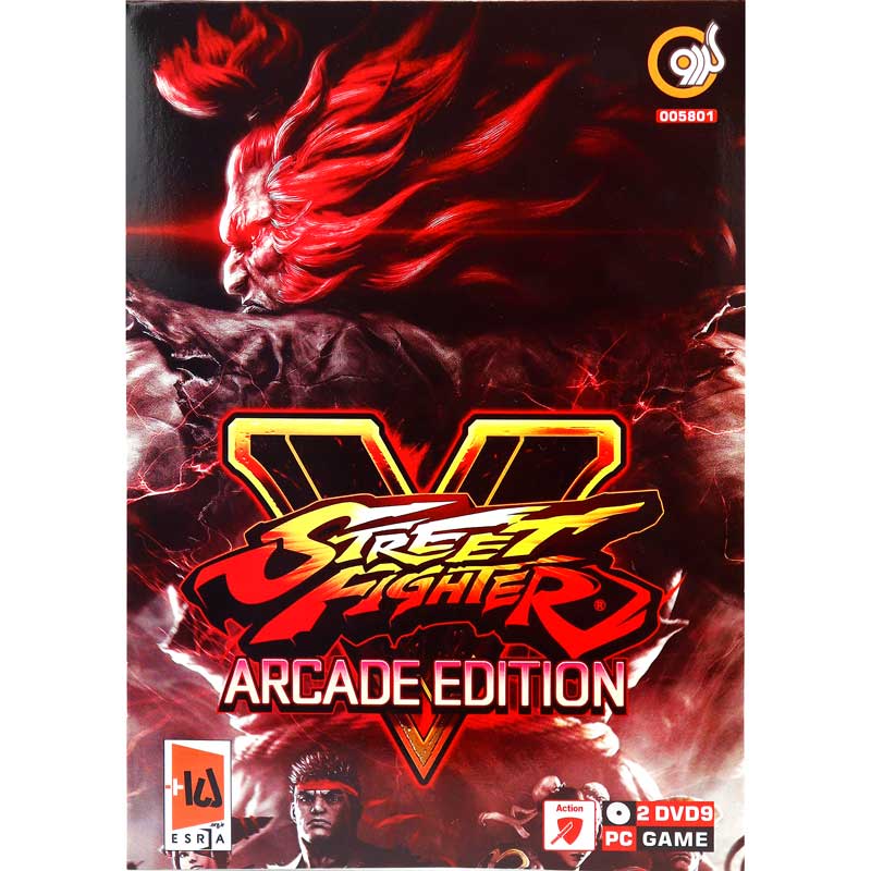 Street Fighter V Arcade PC 2DVD9 گردو