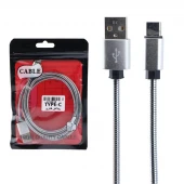کابل 1٫1m Type-C روکش فلزی شرینک
